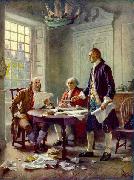 Jean Leon Gerome Ferris, Writing the Declaration of Independence, 1776